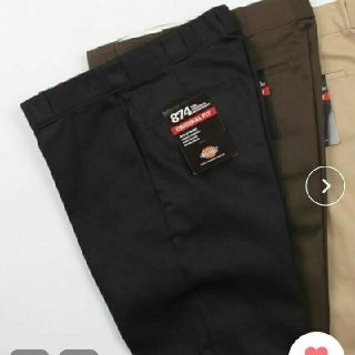 ディッキーズ(Dickies)の【新品】 THE ORIGINAL 874 ワイドチノパンツ TCツイル(チノパン)