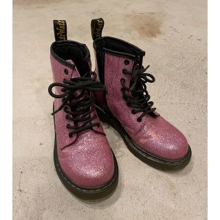 ドクターマーチン(Dr.Martens)のDr.Martens ピンク ラメ(ブーツ)