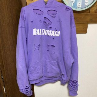 Balenciaga - poteco様 balenciaga デストロイ パーカーの通販 by