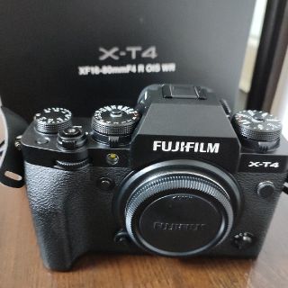 フジフイルム(富士フイルム)のFUJIFILM 富士フイルム X-T4 ボディ ブラック メーカー保証付(ミラーレス一眼)