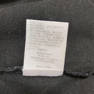 素材コットン100%【入手困難コラボ】9090  FR2オーバーサイズバックプリント黒TL.