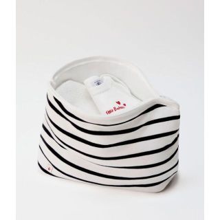 プチバトー(PETIT BATEAU)の新品未使用　プチバトー　大きなマリニエールポーチ(その他)