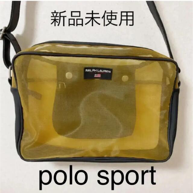 新品未使用　polo sport メッシュバッグ