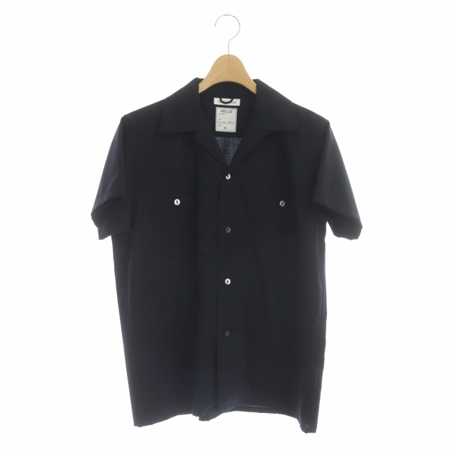マディソンブルー MADISONBLUE オープンカラーシャツ 01 黒