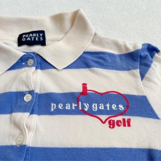 【PEARLY GATES】パーリーゲイツ 長袖ポロシャツ 0サイズ(S)