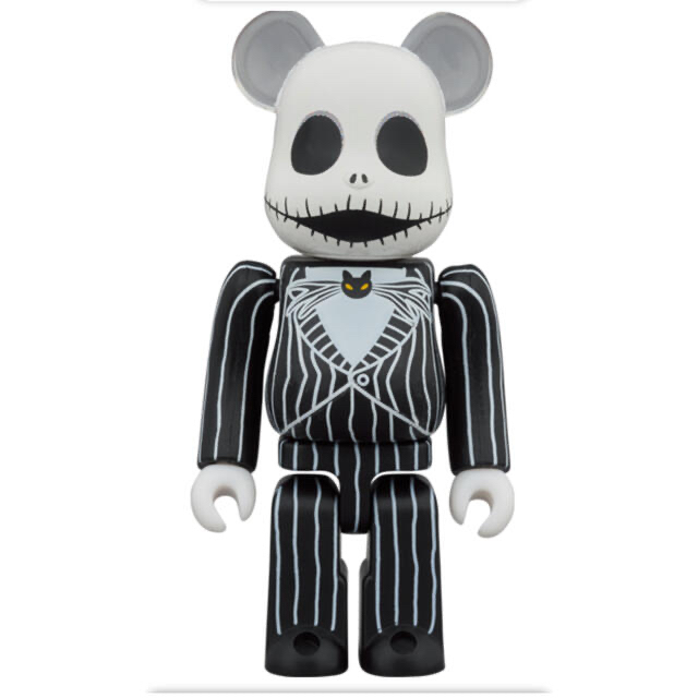 MEDICOM TOY(メディコムトイ)の 【新品未開封】BE@RBRICK Jack Skellington  エンタメ/ホビーのフィギュア(その他)の商品写真