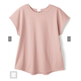 グレイル(GRL)のバックリボンノースリーブラウンドヘムTシャツ(Tシャツ(半袖/袖なし))