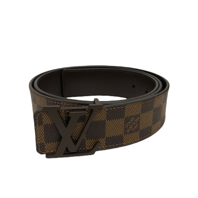 LOUIS VUITTON M9807 サンチュール・LVイニシアル ベルト 茶