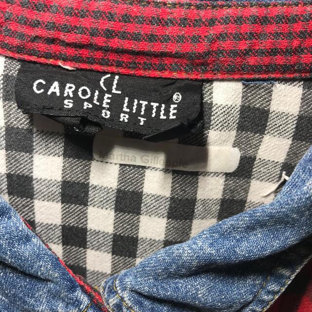 ART VINTAGE(アートヴィンテージ)の【希少デザイン】CAROLE LITTLE 長袖シャツ XL マルチカラー 古着 メンズのトップス(シャツ)の商品写真