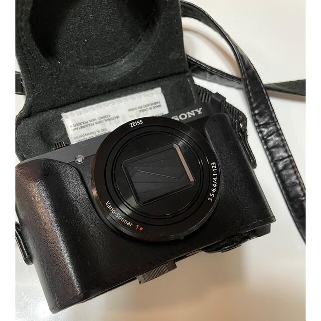 SONY(ソニー)のカバー& SONY Cyber-Shot WX DSC-WX500(B)」 スマホ/家電/カメラのカメラ(コンパクトデジタルカメラ)の商品写真