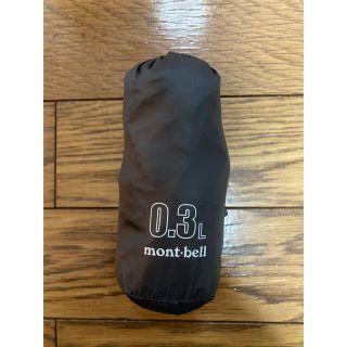 モンベル(mont bell)のモンベル　パックカバー　グレイ　未使用　0.3L(バッグパック/リュック)