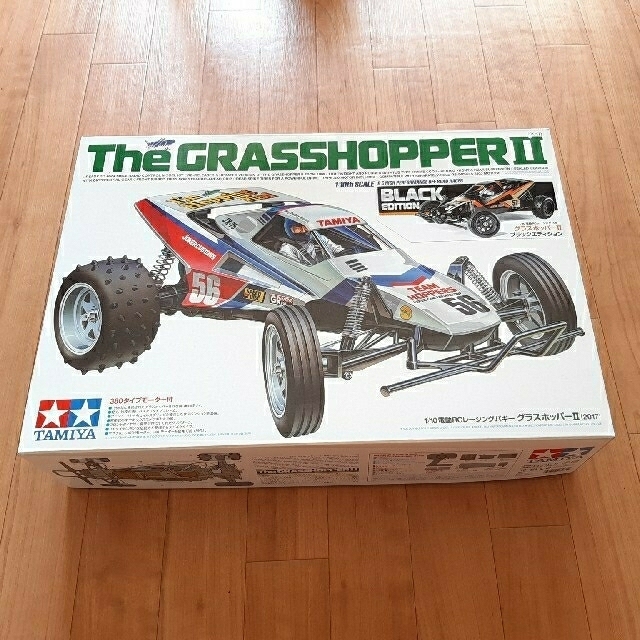 ★新品未組立　タミヤ　1/10RC グラスホッパーⅡ　ブラックエディションおもちゃ/ぬいぐるみ