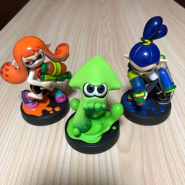 amiibo スプラトゥーン　3体セット