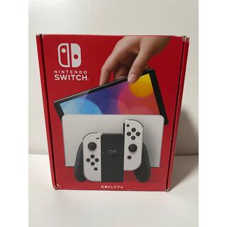 Nintendo Switch 本体 有機ELモデル ホワイト　箱傷みあり(家庭用ゲーム機本体)