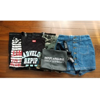 レピピアルマリオ(repipi armario)のレピピアルマリオのTシャツとショートパンツとショルダーバッグ(その他)