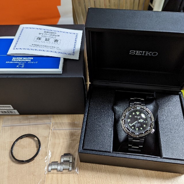 セイコー プロスペックス マリンマスター SBBN031 SEIKO ツナ缶