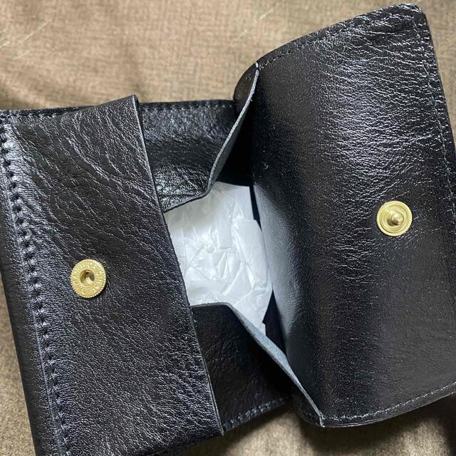 新品 イルビゾンテ 財布 ブラック　ミニ財布 コインケース 二つ折り財布 折財布