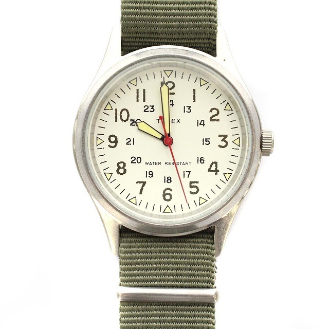 TIMEX 腕時計 JCREW CIRCA2010 フィールドアーミー カーキ