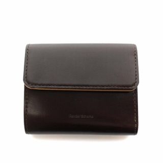 エンダースキーマ(Hender Scheme)のエンダースキーマ bellows wallet 財布 三つ折り ダークブラウン(財布)