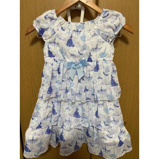 マザウェイズ(motherways)の☆可愛い☆マザウェイズ☆シンデレラ　ワンピース　130センチ(ワンピース)