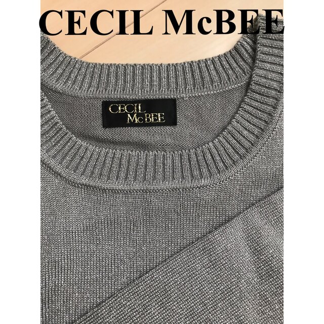 CECIL McBEE(セシルマクビー)のセシルマクビーニット　新品未使用　 レディースのトップス(カットソー(長袖/七分))の商品写真