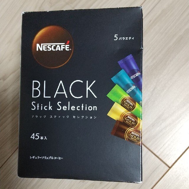 Nestle(ネスレ)のネスカフェ　ブラックスティックセレクション　45スティック　コーヒー 食品/飲料/酒の飲料(コーヒー)の商品写真