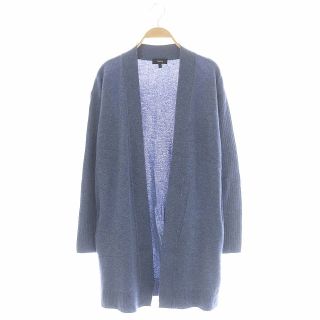 セオリー(theory)のセオリー 19AW ニット カーディガン 長袖 ロング カシミヤ混 2 青(カーディガン)