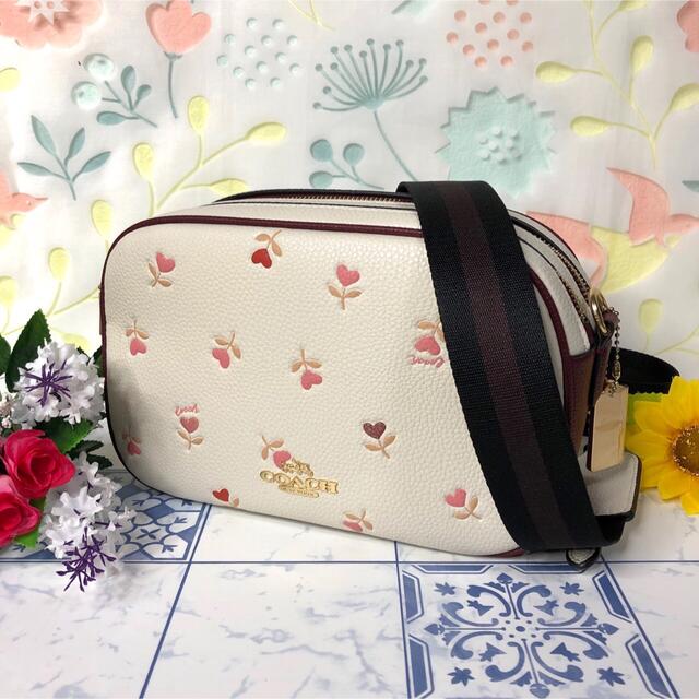 ❤️美品　coach花柄　ショルダーバッグ❤️