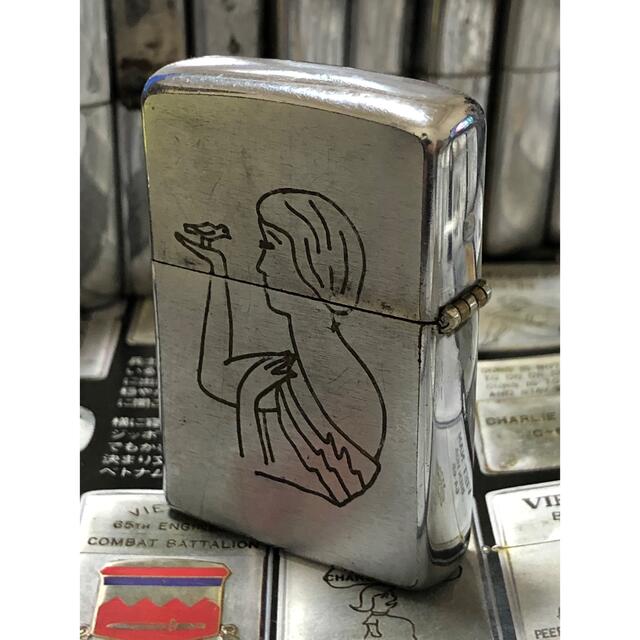 ベトナムZIPPO】本物 1967-68年製ベトナムジッポー「だまし絵