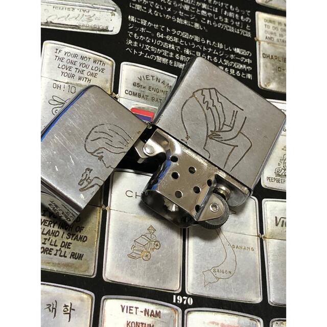 【ベトナムZIPPO】本物 1967-68年製ベトナムジッポー「だ