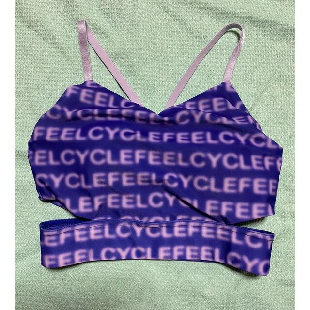 feelcycle フィールサイクル ブラトップ ブルー XSの通販 by マリー's shop｜ラクマ