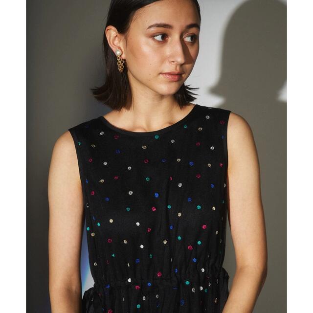 美品!タグつき】マルチドットembドレス グレースクラスグレース