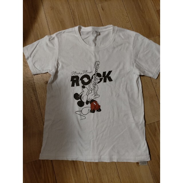 Disney(ディズニー)のTシャツ ロフト ミッキー ディズニー Disney ROCK ギター メンズのトップス(Tシャツ/カットソー(半袖/袖なし))の商品写真