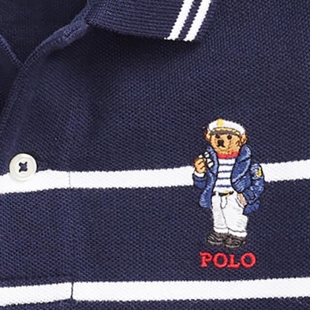 POLO RALPH LAUREN(ポロラルフローレン)のRalph Lauren ベビー　80 ポロシャツ　ベア キッズ/ベビー/マタニティのベビー服(~85cm)(Ｔシャツ)の商品写真