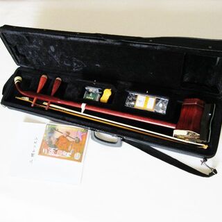 二胡　弦楽器　中国楽器　民族楽器　弓　入門セット　(その他)