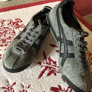 オニツカタイガー(Onitsuka Tiger)のシャンさん専用　未使用品　ーオニツカタイガー　メキシコレザー　24cm(スニーカー)