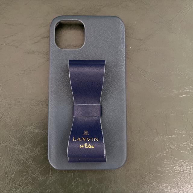 LANVIN en Bleu(ランバンオンブルー)のLANVIN en Bleu iPhone13ケース スマホ/家電/カメラのスマホアクセサリー(iPhoneケース)の商品写真