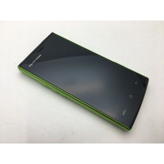 シャープ(SHARP)のsoftbank AQUOS PHONE 103SH グリーン◆中古◆405(スマートフォン本体)