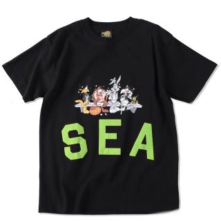 ウィンダンシー(WIND AND SEA)のWIND AND SEA スペースジャム T 黒 Ｌ新品 ウィンダンシー(Tシャツ/カットソー(半袖/袖なし))