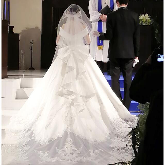 タカミブライダル ロングベール IV-Lラインビーズベール　パーティー　結婚式