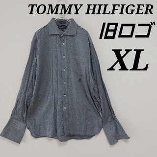 トミーヒルフィガー  シャツ　ビンテージ　旧ロゴ　レア　一点物