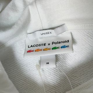 LACOSTE - おまけ付き ラコステ ポラロイド コラボ パーカーの