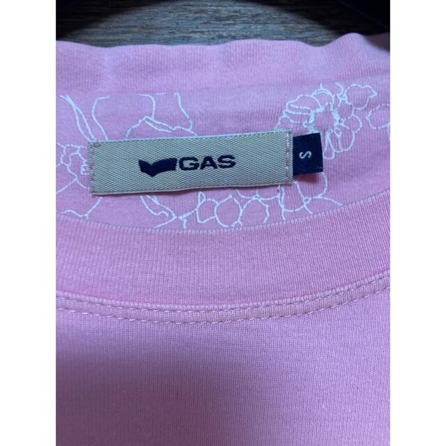 GAS(ガス)のGAS Tシャツ ピンク Sサイズ レディースのトップス(Tシャツ(半袖/袖なし))の商品写真