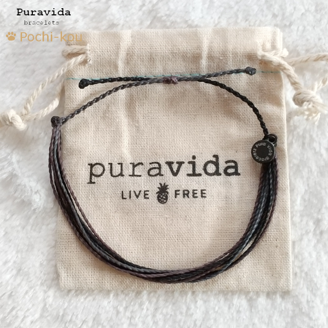 Pura Vida(プラヴィダ)のPura Vida ブレスレット MIDNIGHT THUNDER 男女兼用 レディースのアクセサリー(ブレスレット/バングル)の商品写真