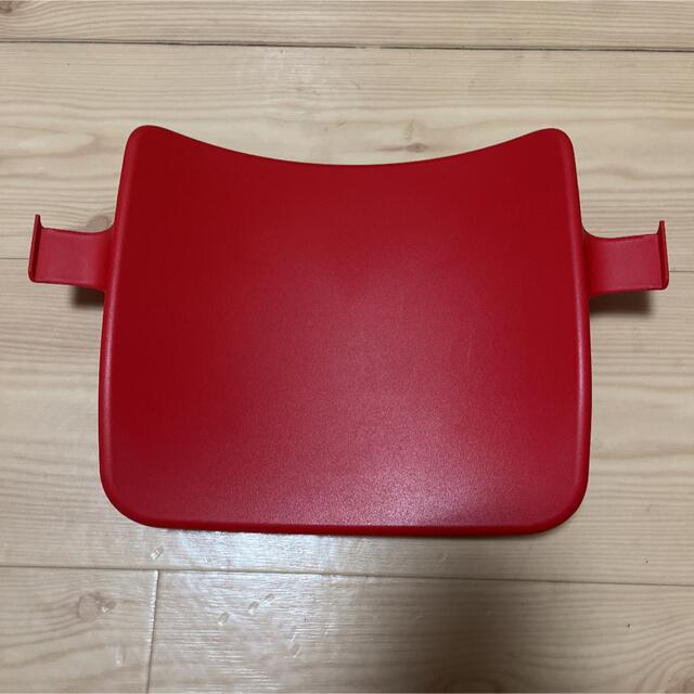 Stokke(ストッケ)のストッケ トリップトラップベビーセット(レッド) キッズ/ベビー/マタニティの寝具/家具(その他)の商品写真