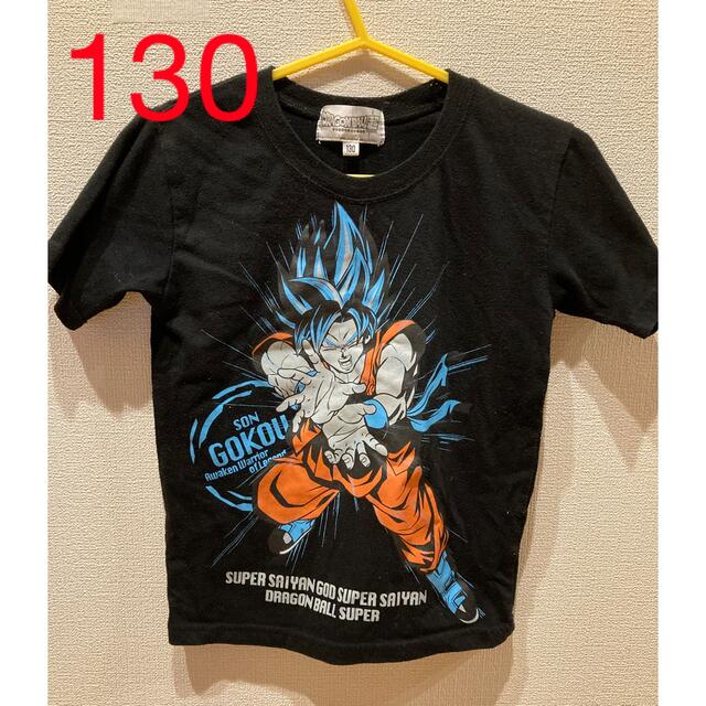 ドラゴンボール(ドラゴンボール)のドラゴンボール　孫悟空　Tシャツ　黒 キッズ/ベビー/マタニティのキッズ服男の子用(90cm~)(Tシャツ/カットソー)の商品写真