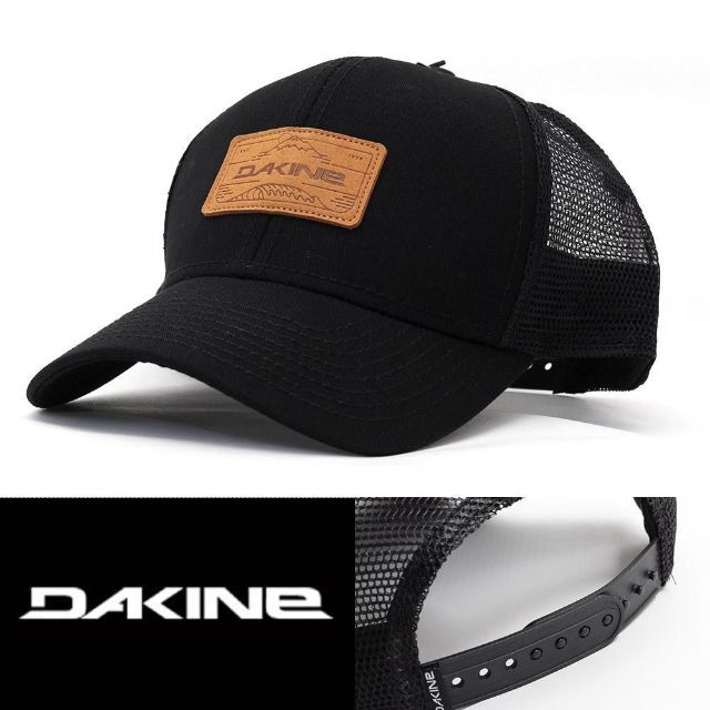 Dakine(ダカイン)のメッシュキャップ 帽子 メンズ DaKine ブラック 49RMY-01 USA メンズの帽子(キャップ)の商品写真