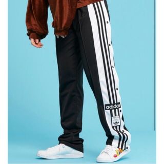 アディダス(adidas)のadidasトラックパンツブラックLサイズ(その他)