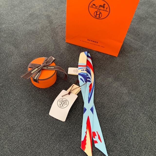 Hermes 限定 ツイリー エルメス 新品タグ付 入手困難 - バンダナ/スカーフ