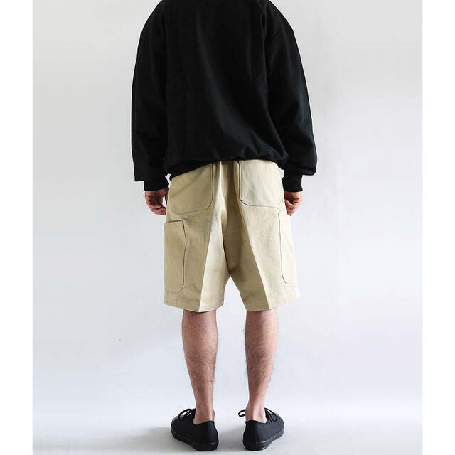 neat katsuragi cargo shorts beige L メンズのパンツ(ショートパンツ)の商品写真